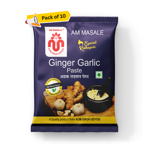 अद्रक लहसन पेस्ट - Ginger-Garlic Paste