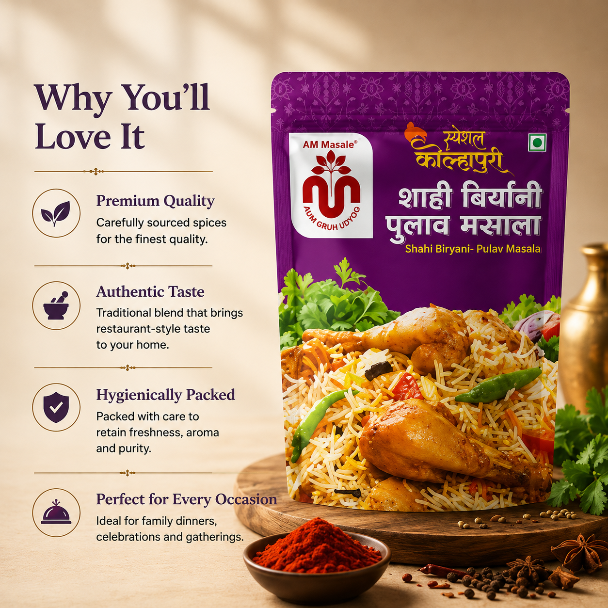Shahi Biryani (200g)