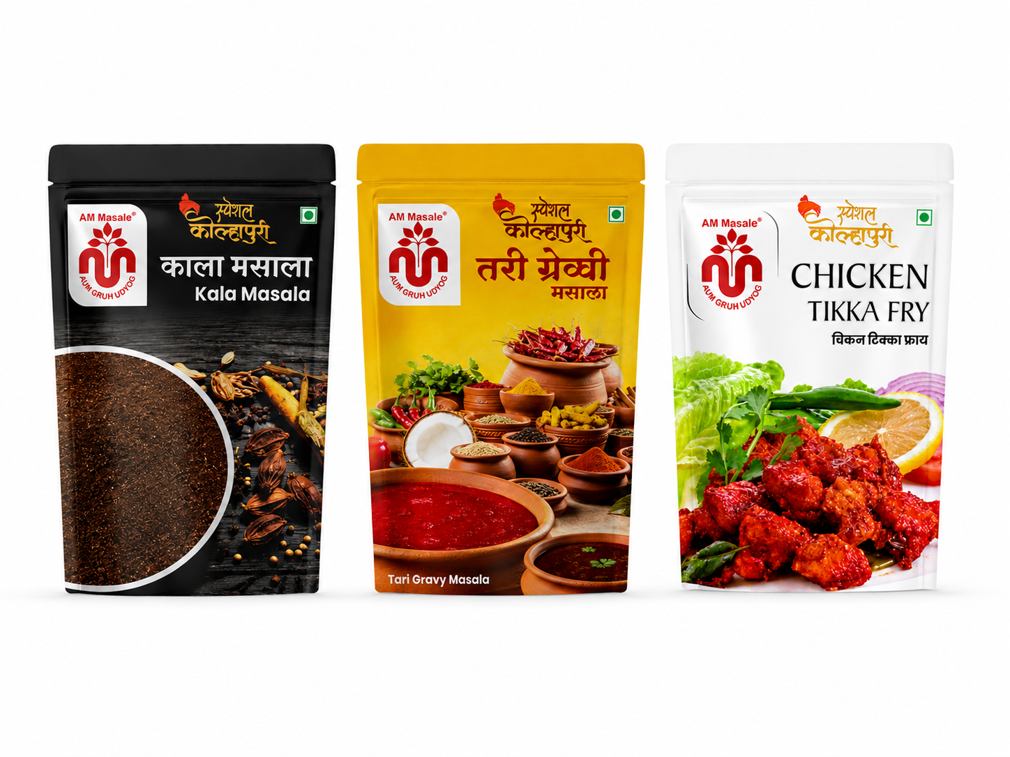 Kala, Tari & Tikka (450g) - Pack of 3