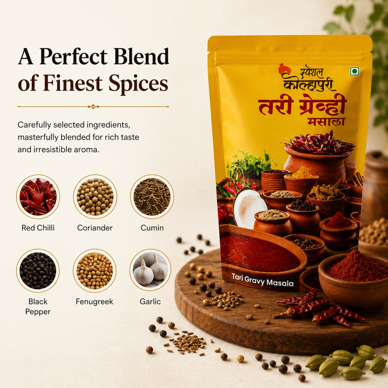 Kala & Tari Gravy Masala - Pack of 02 (400g)