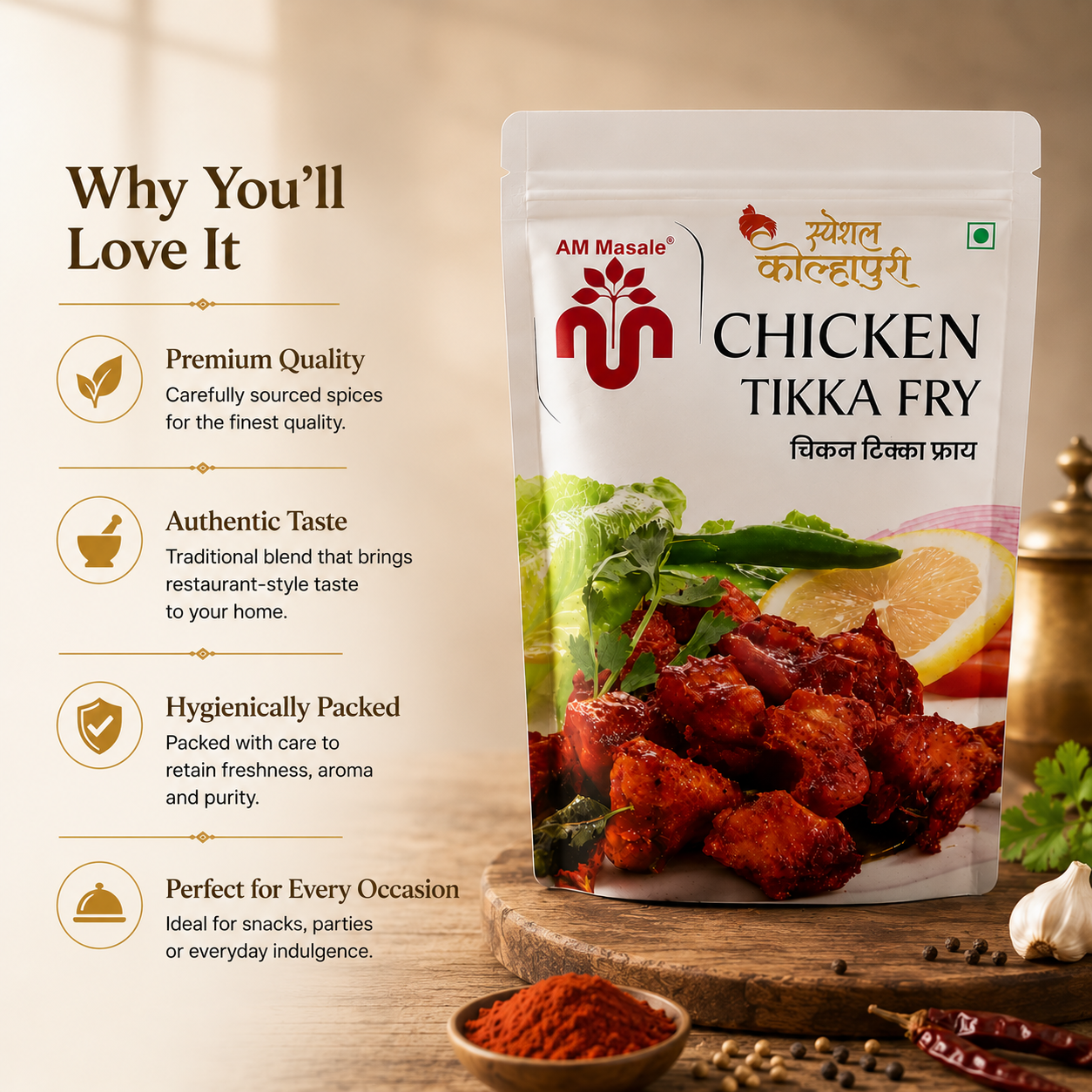 Chicken Tikka (200g)